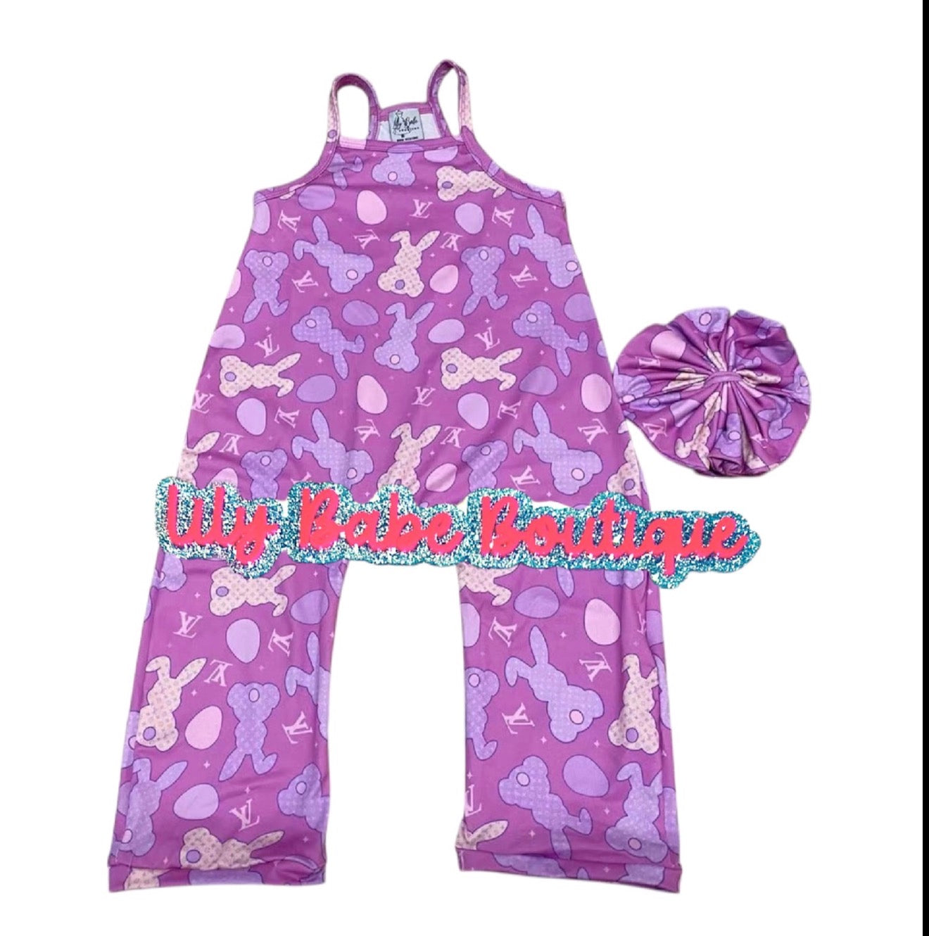 Purple Bunny Jumper & Bow