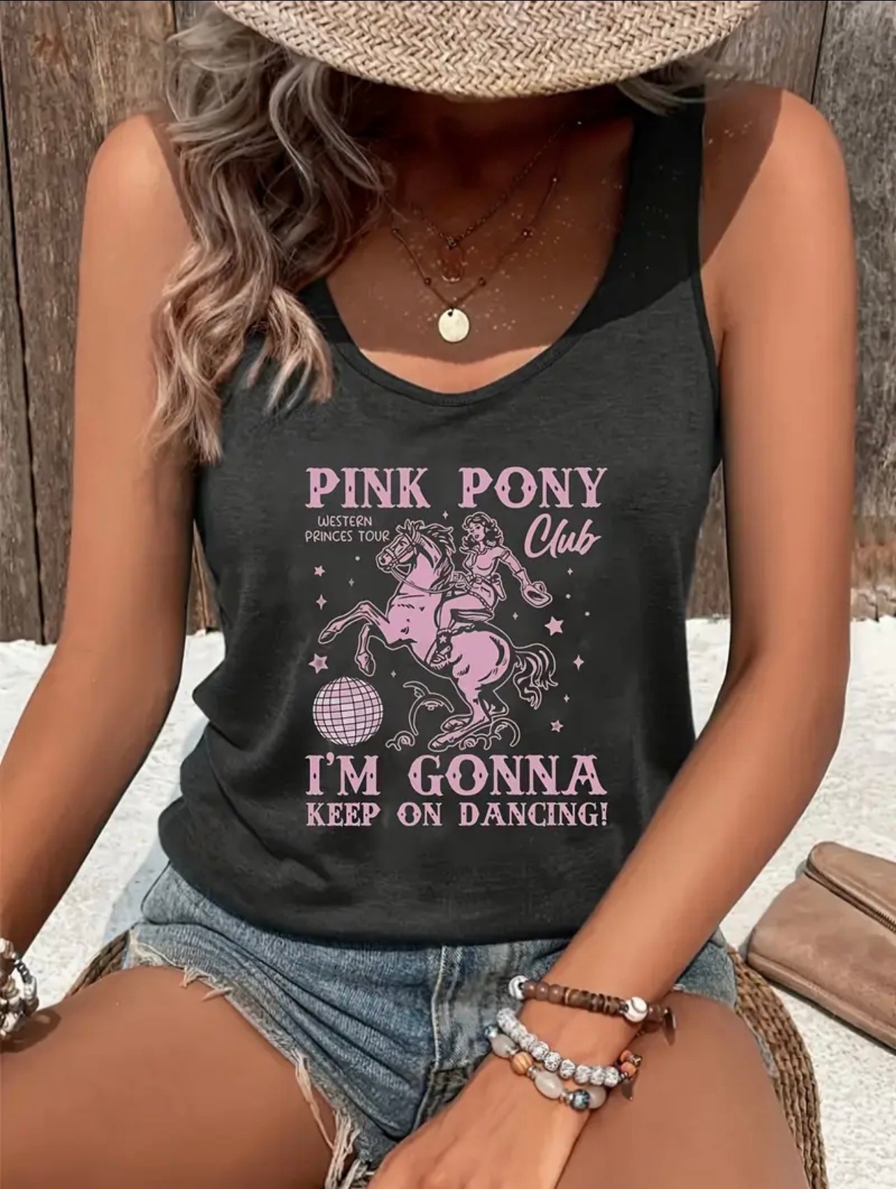 Pink Pony Club Women’s Tank