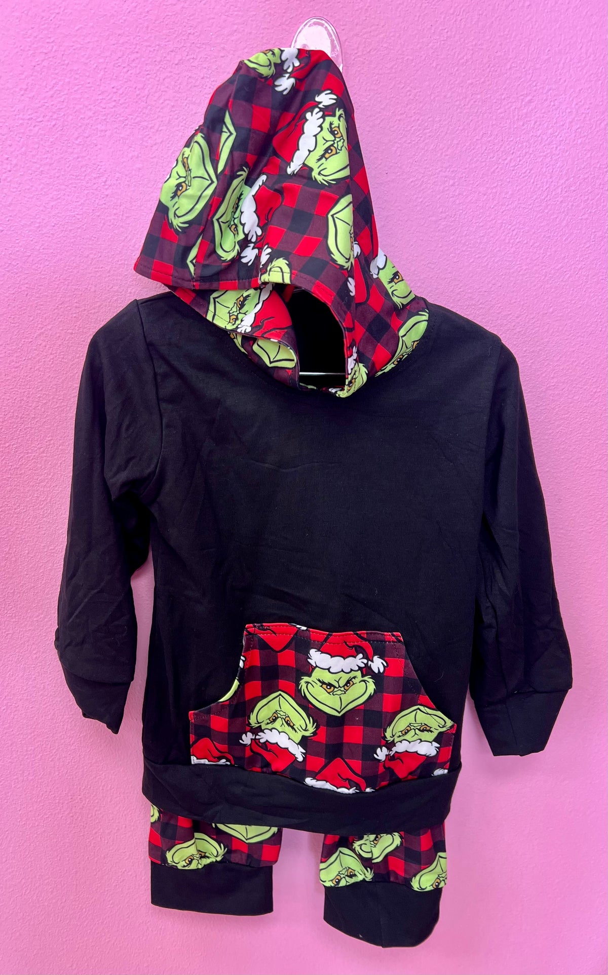 Plaid Green Guy Set