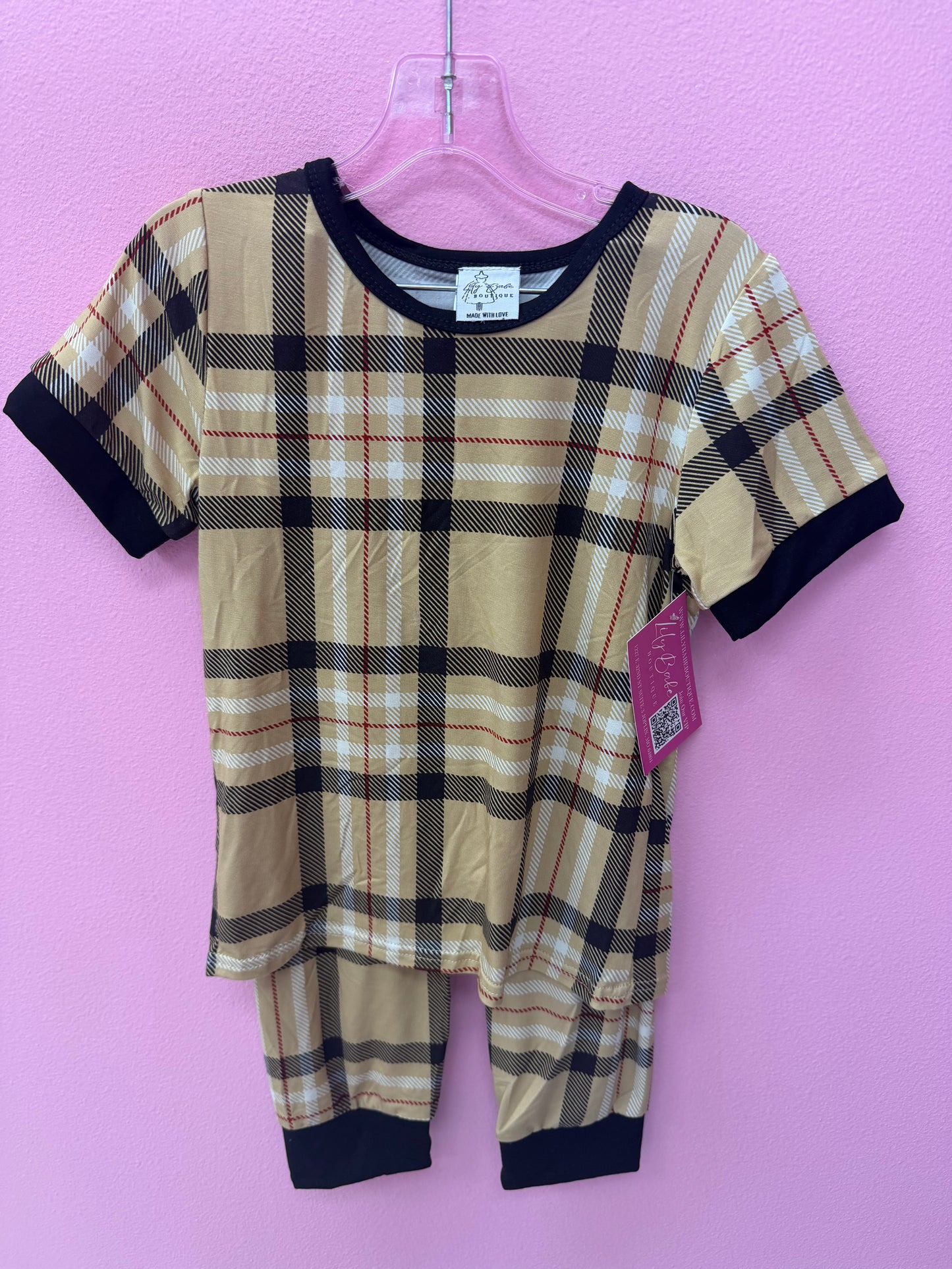 Brown Bamboo 2 Pc