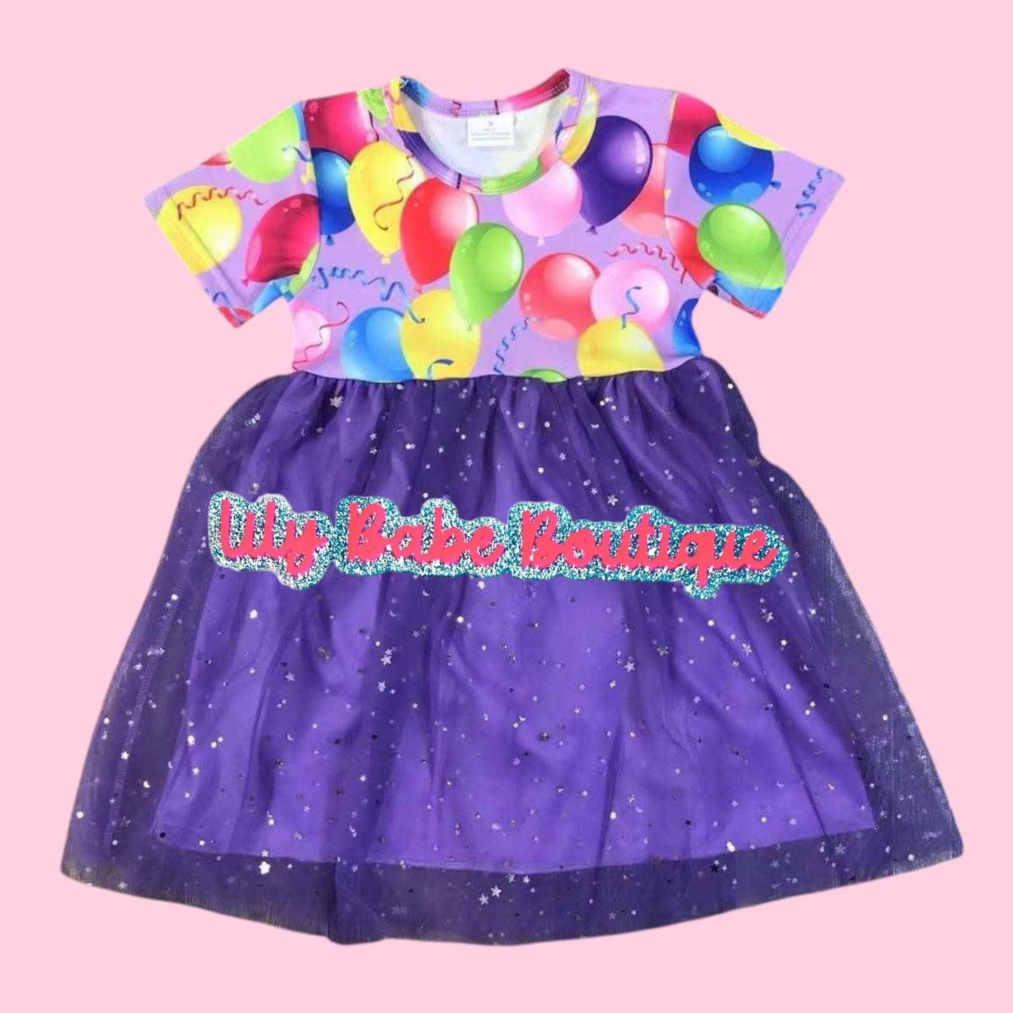 Birthday Balloon Tulle Dress