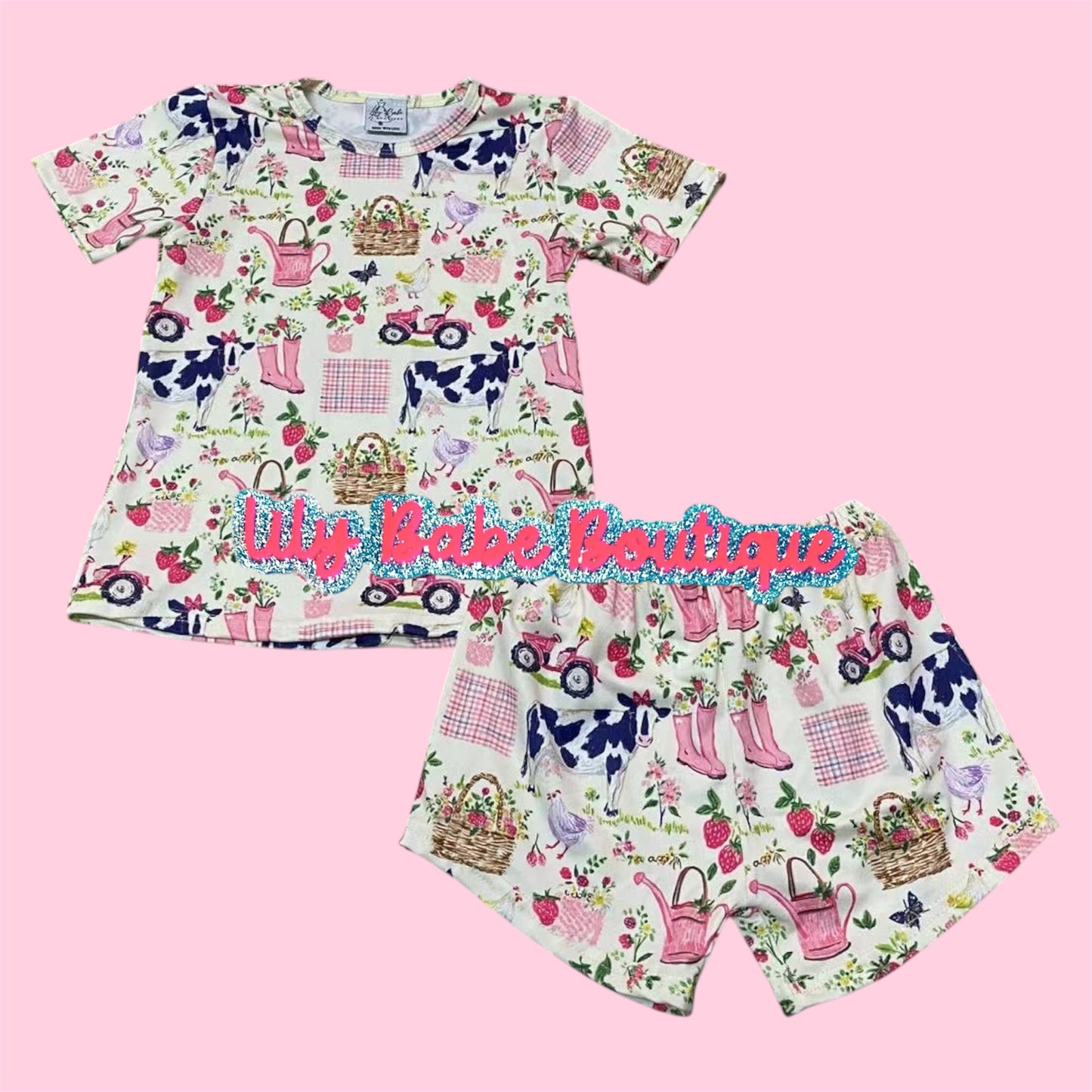 Vintage Farm 2 Pc