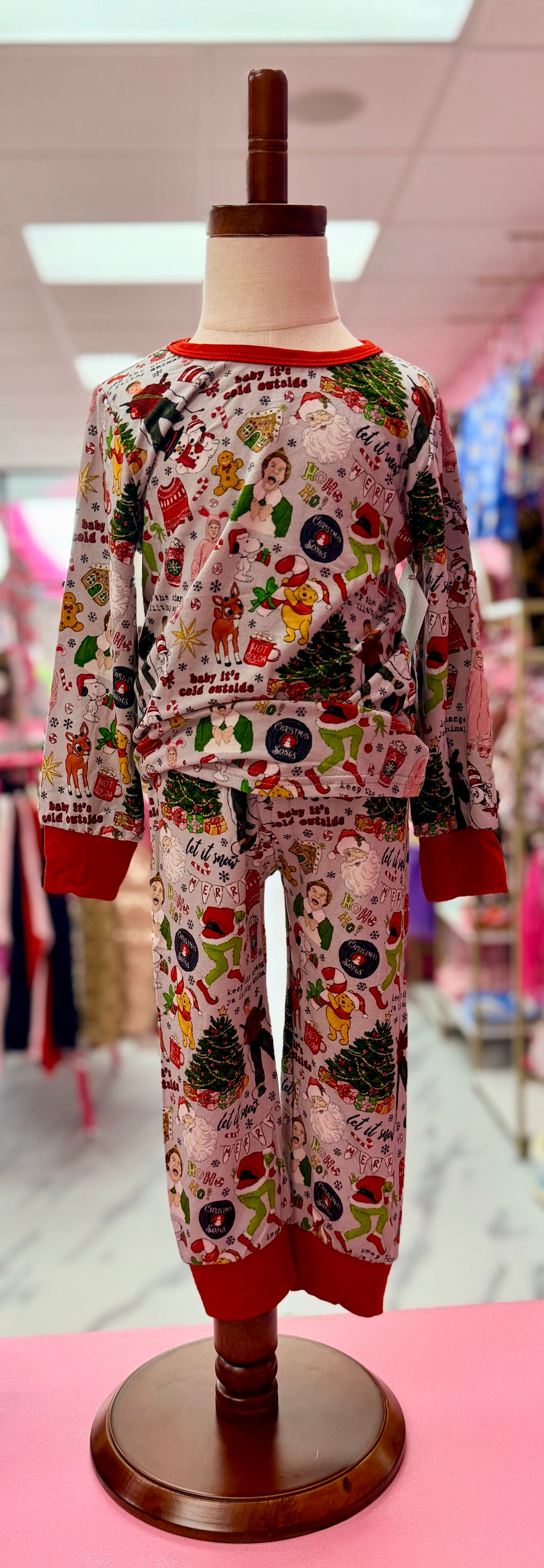 Christmas mashup bamboo 2 piece