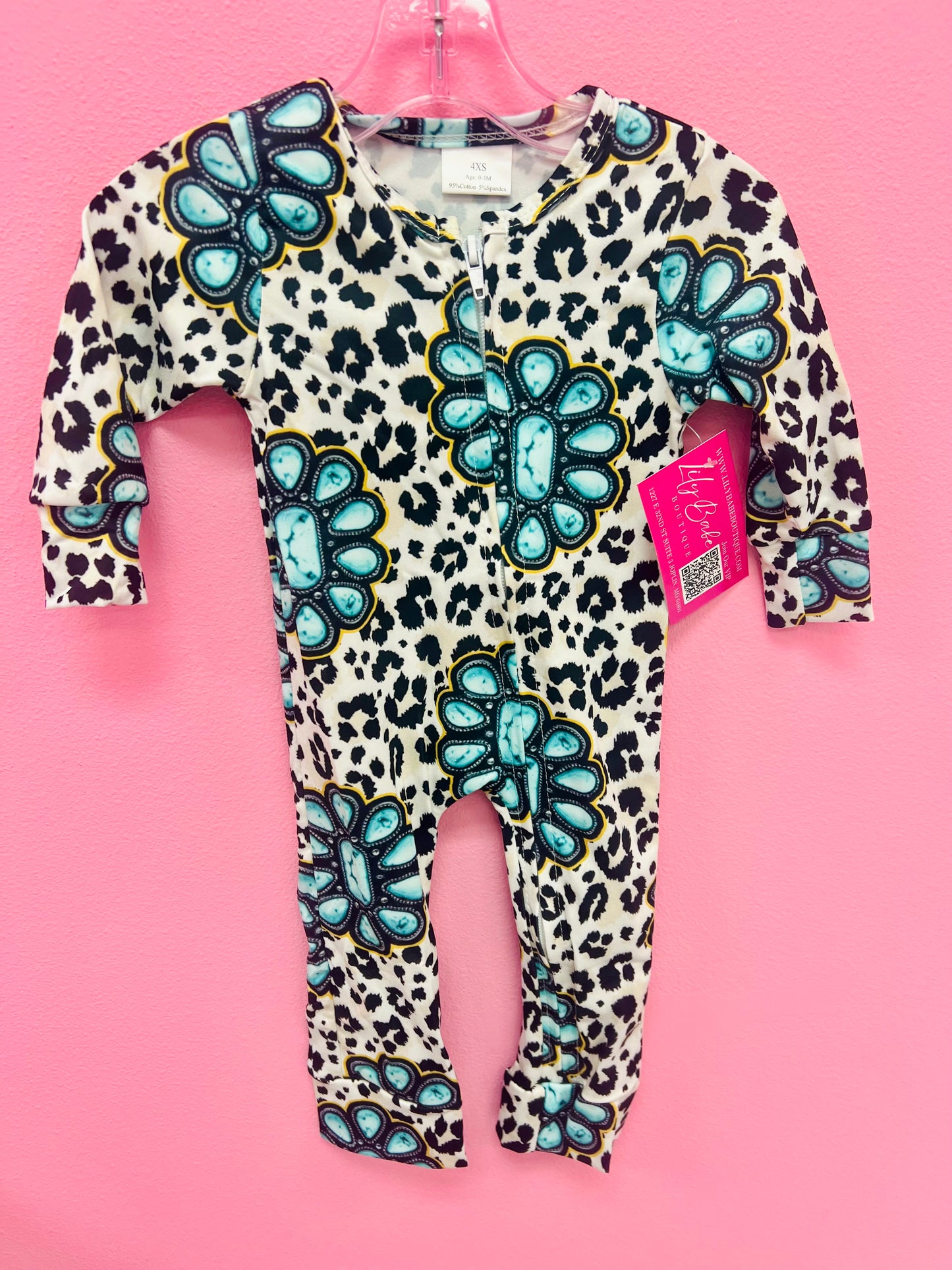 Turquoise Wild Zippie