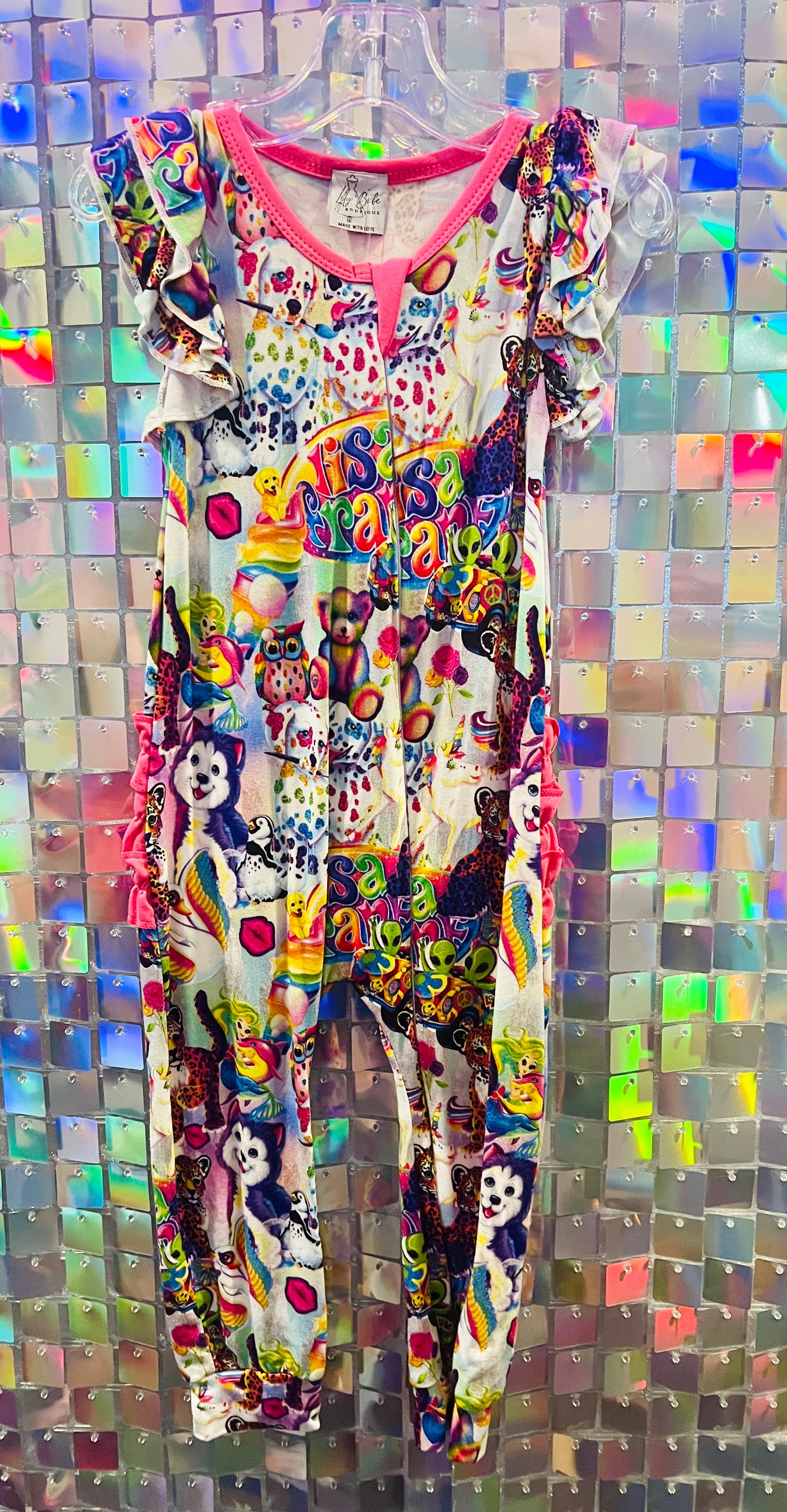 LF Ruffle Butt Flutter Bamboo Zippie