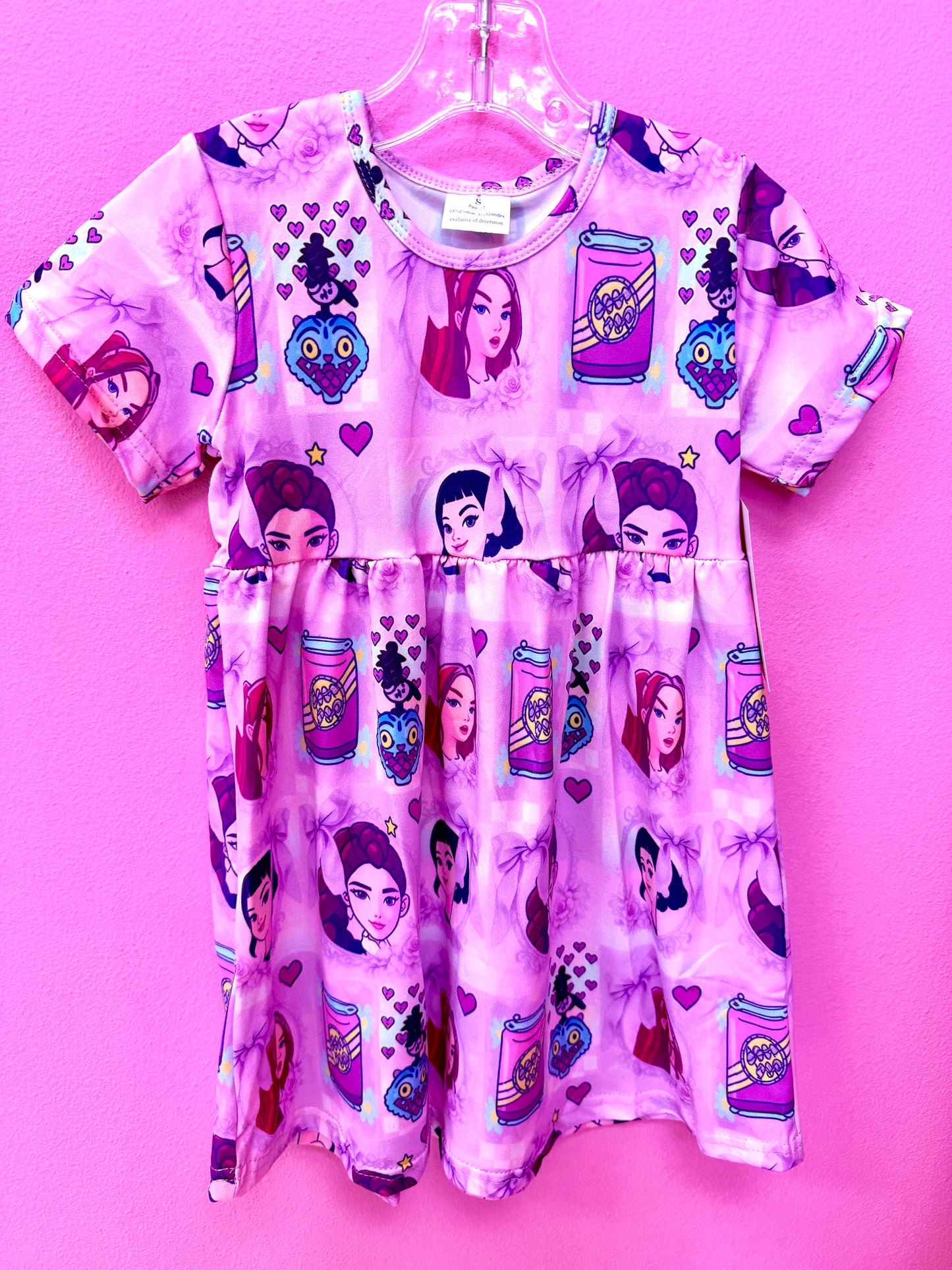 Purple Soda Pop Dress