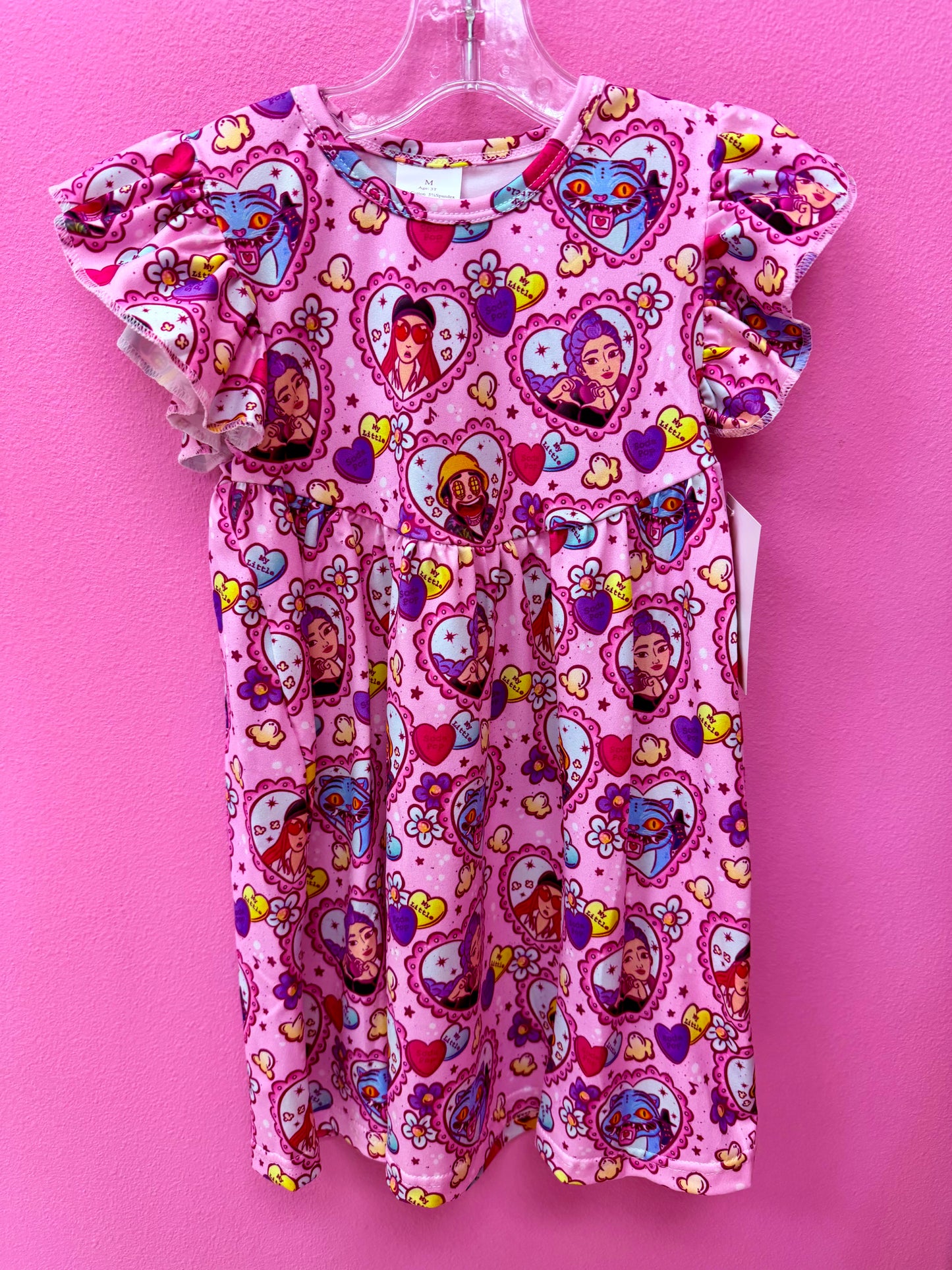 Pink Hearts Hunter Dress