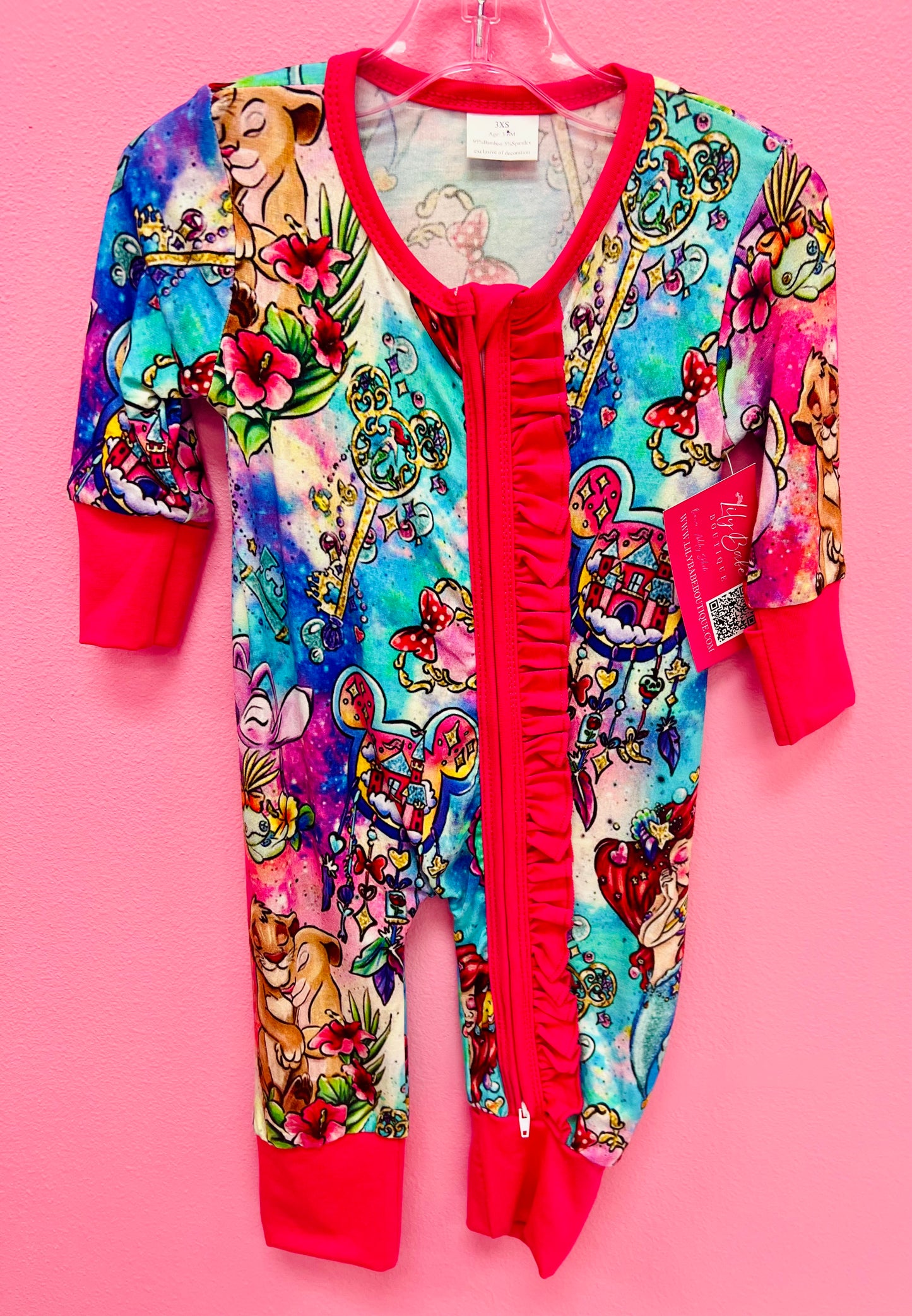 Love Characters Bamboo Zippie