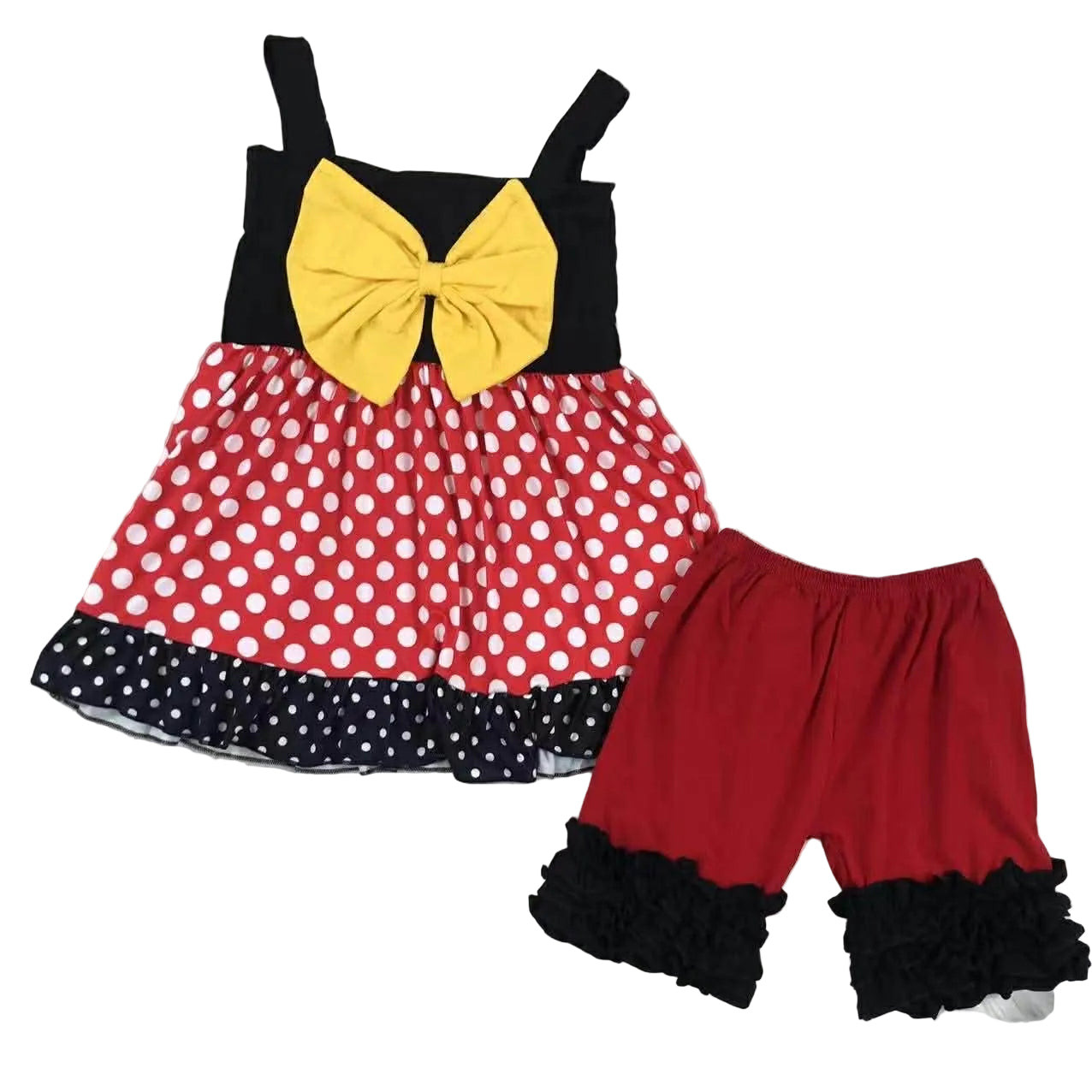 Mousey Polka Dot 2 Pc