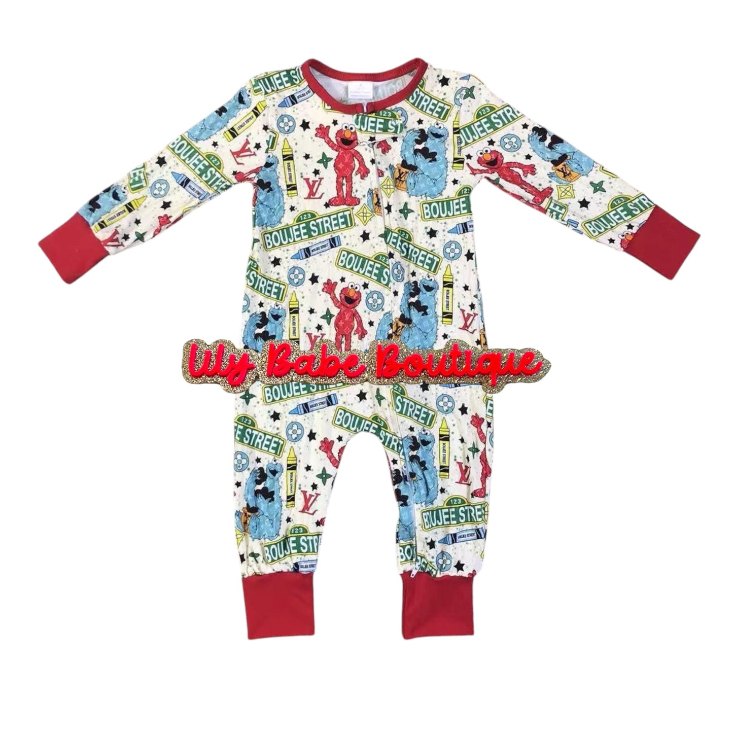 Boujee Street Bamboo Zippie