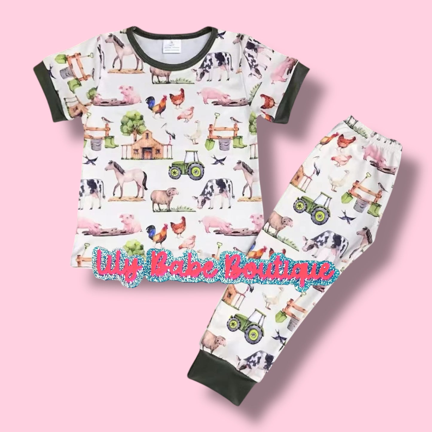 Farm Animals 2 Piece