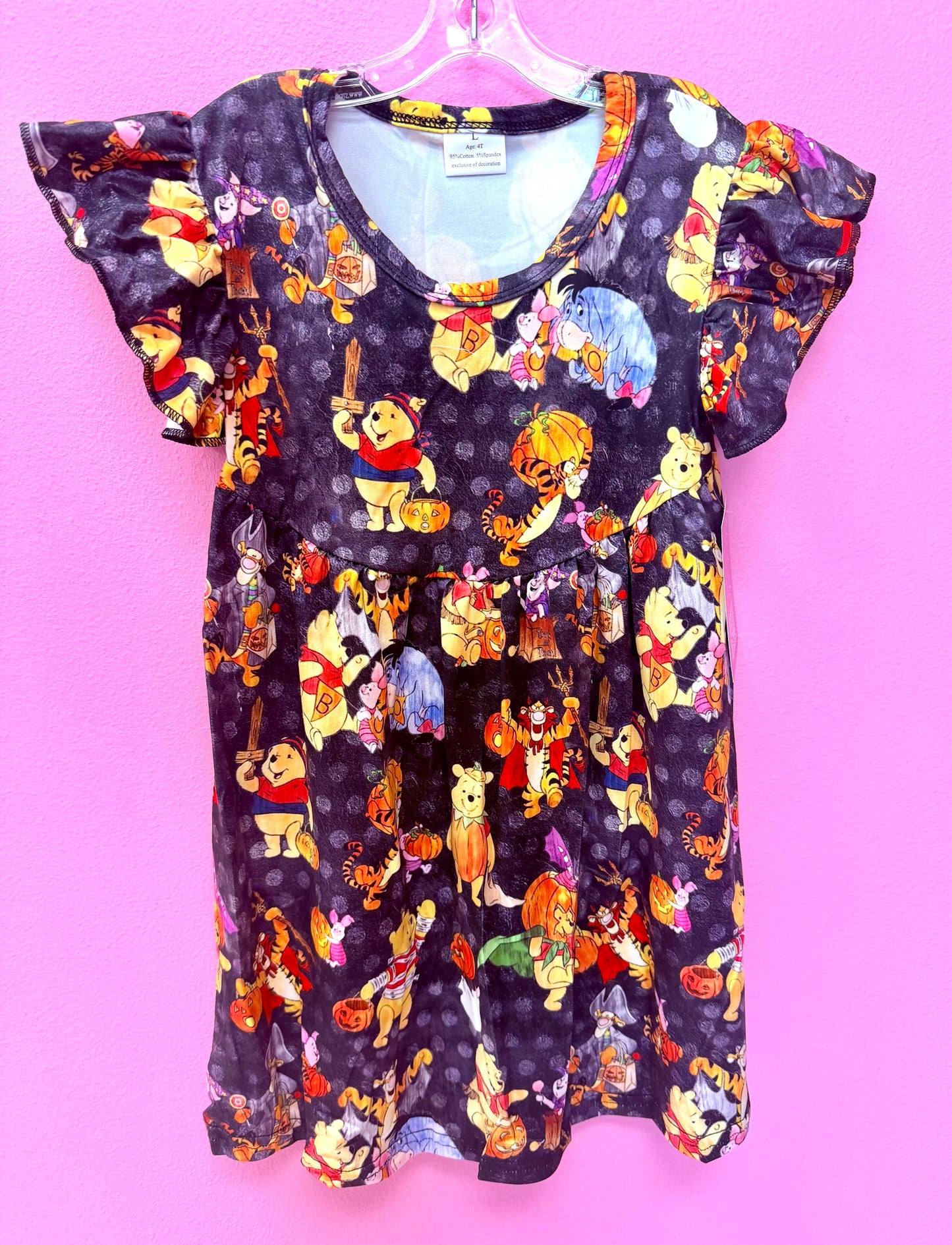 Pumpkin Bear & Friends Dress