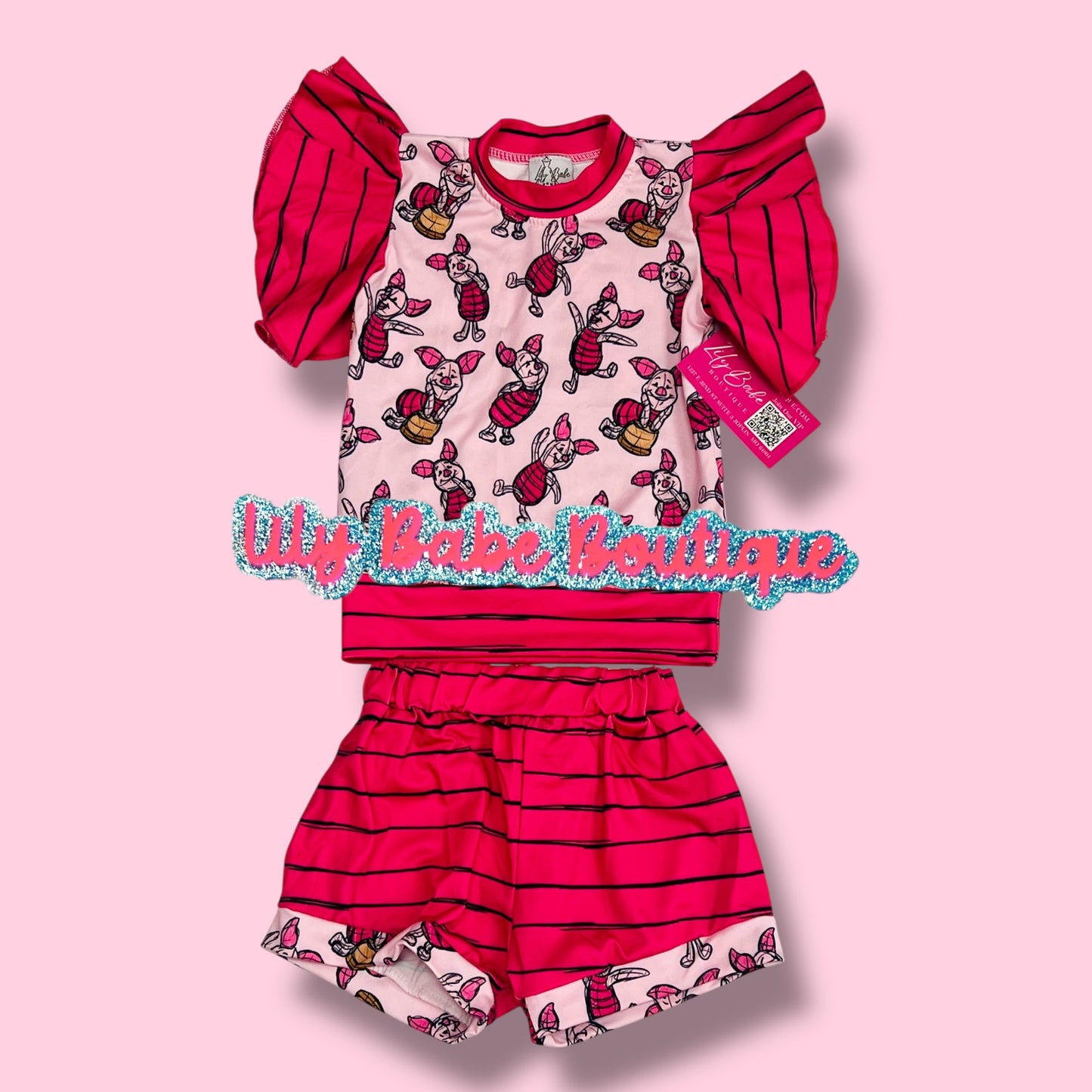 Bell Sleeve Pig 2 Piece