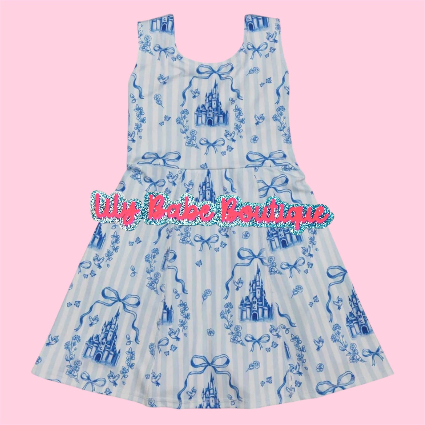 Bluebird & Castle Yoga Dress
