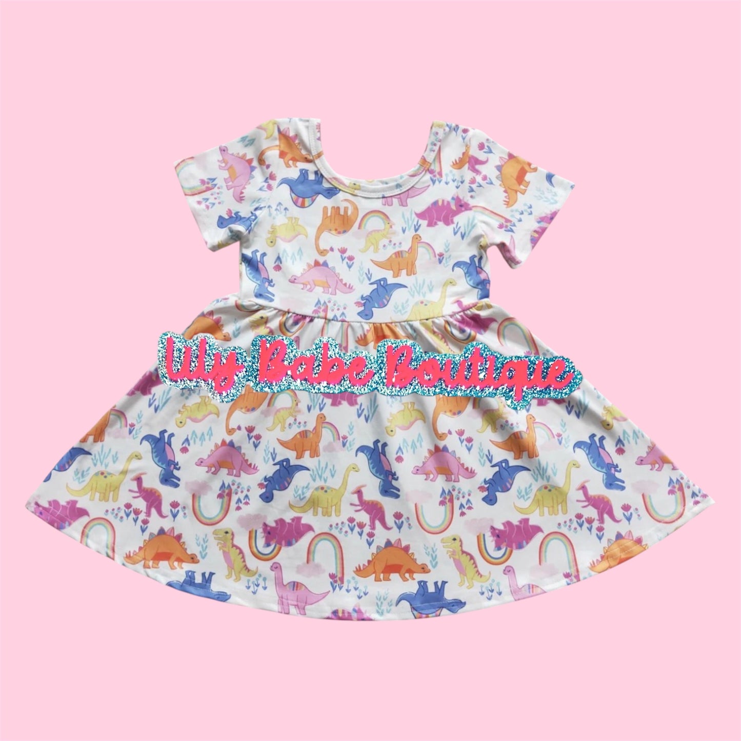 Happy Dinosaurs Dress
