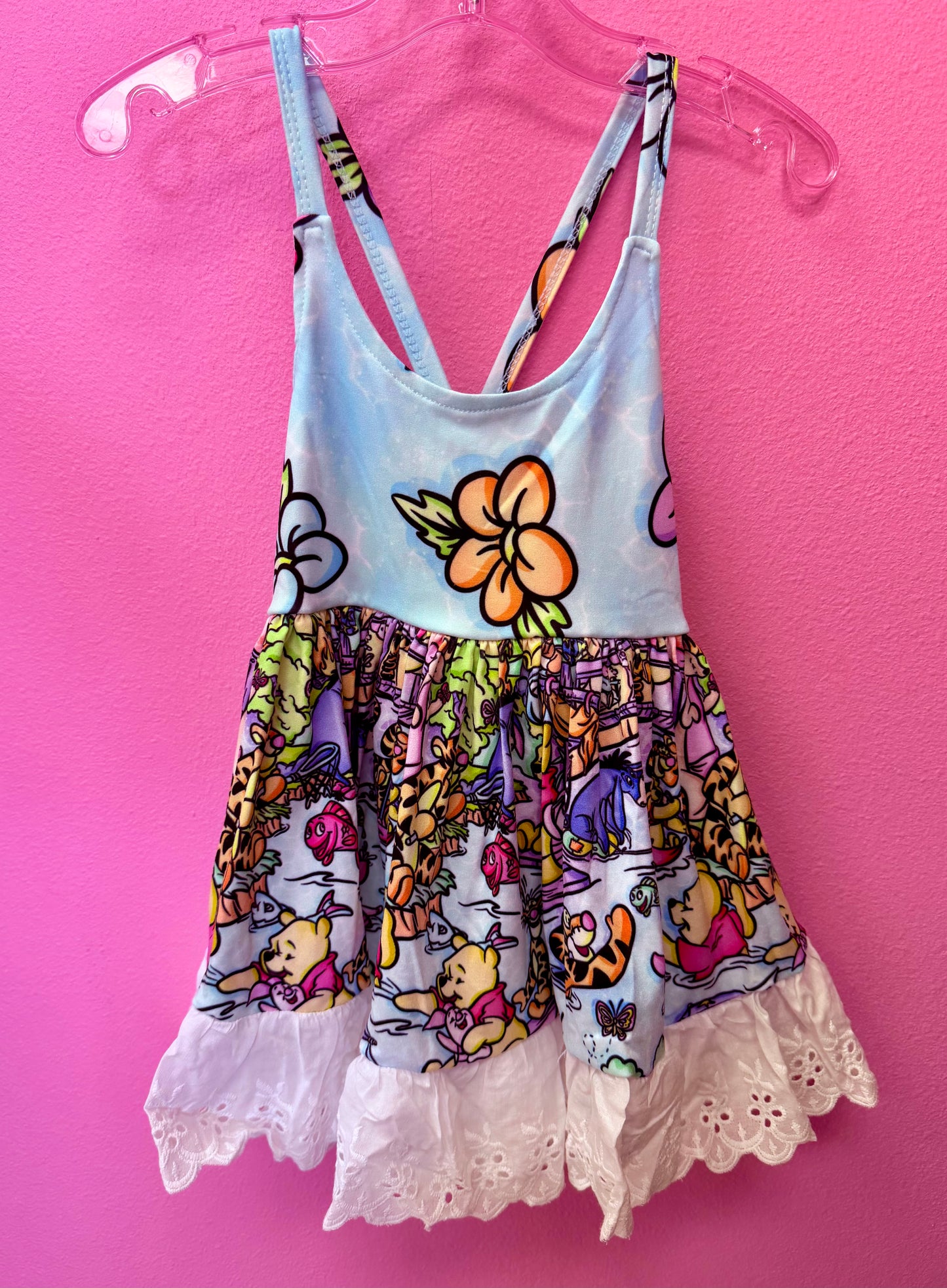 Spring Bear Lace Dress