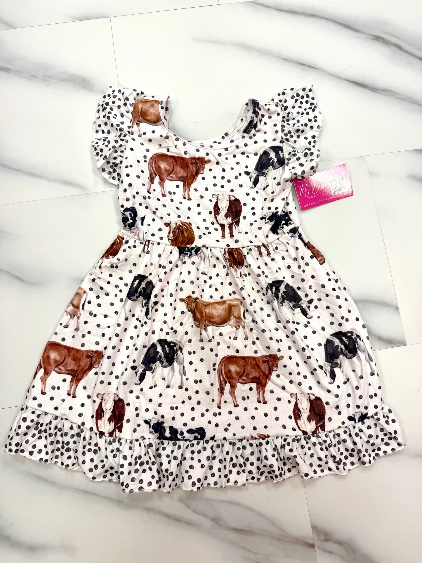 Spotted Cows Dress