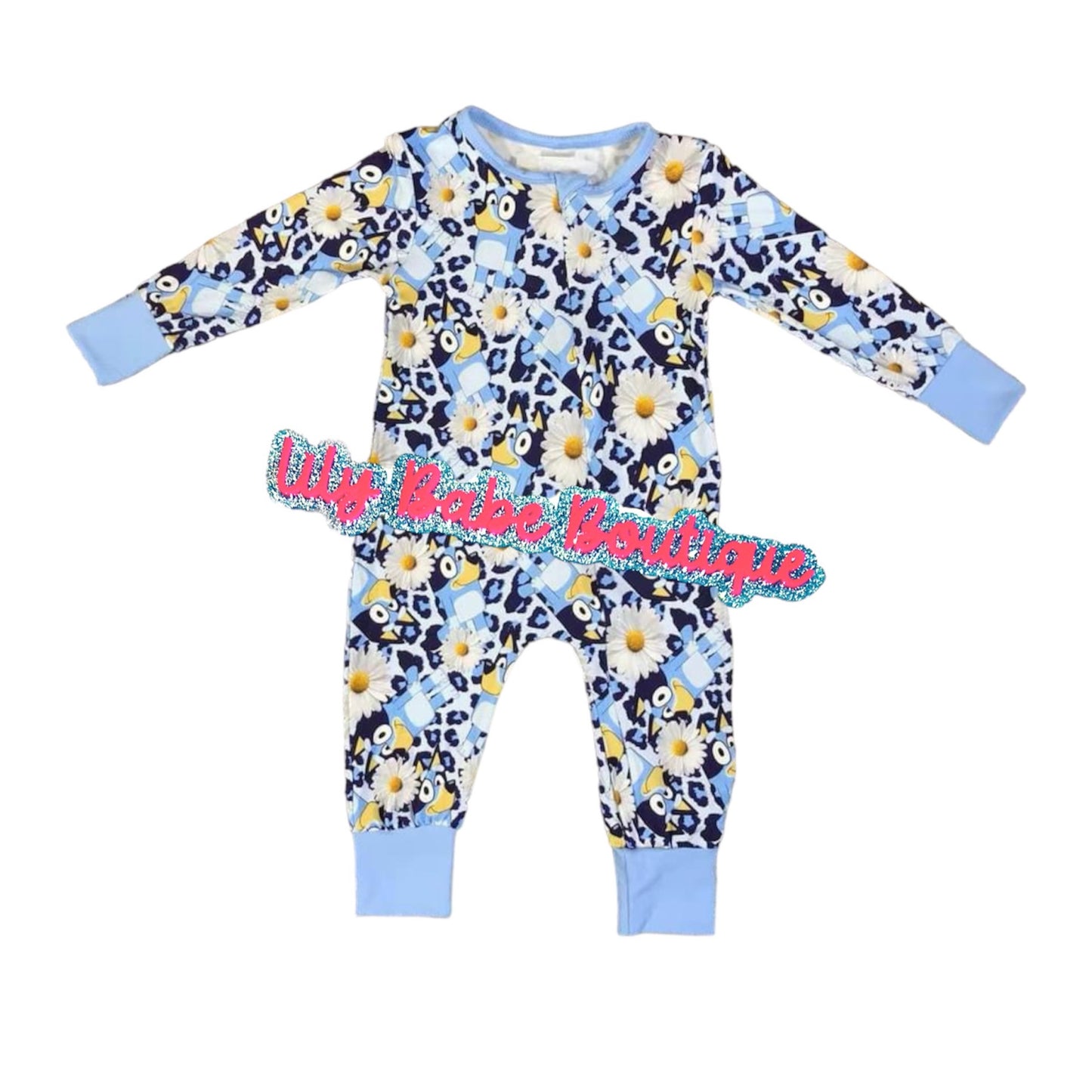 Bluey Daisy Bamboo Zippie