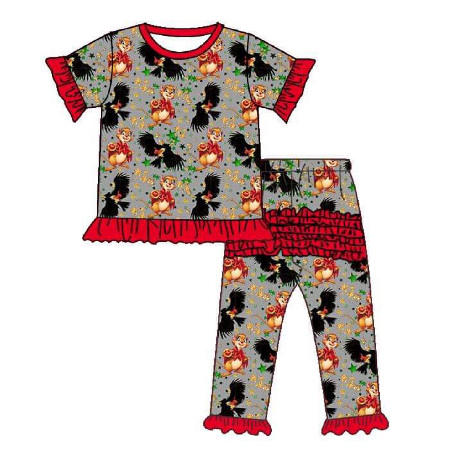 Secret of Nihm 2 Frill 2 Piece Bamboo Set