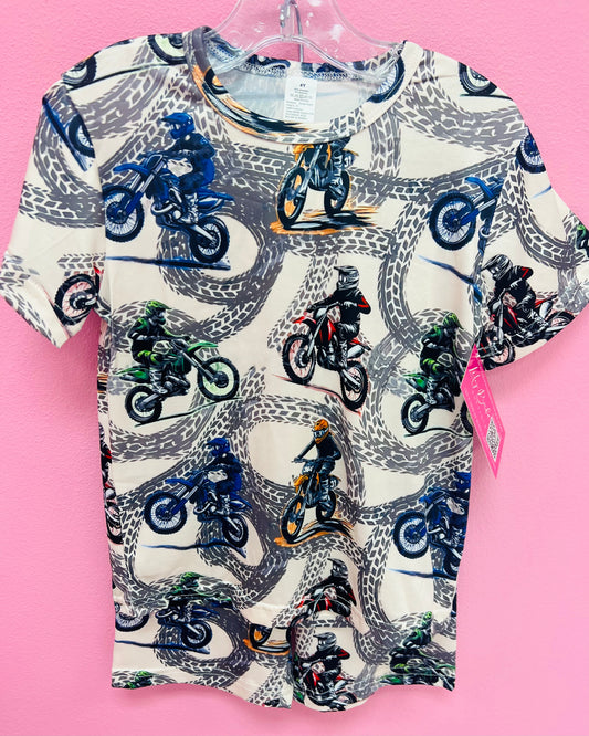 Dirt Bike Trail Bamboo 2 Pc