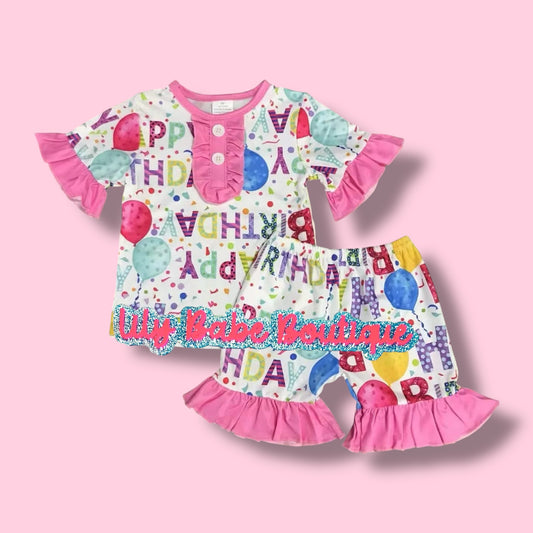 Happy Birthday 2 Pc