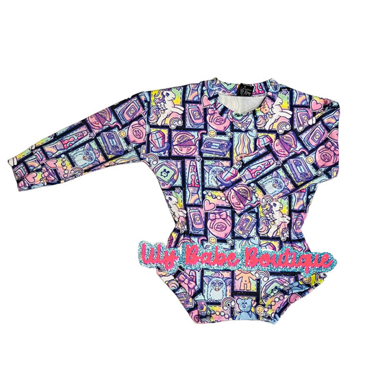 90’s Babe Long Sleeve Romper