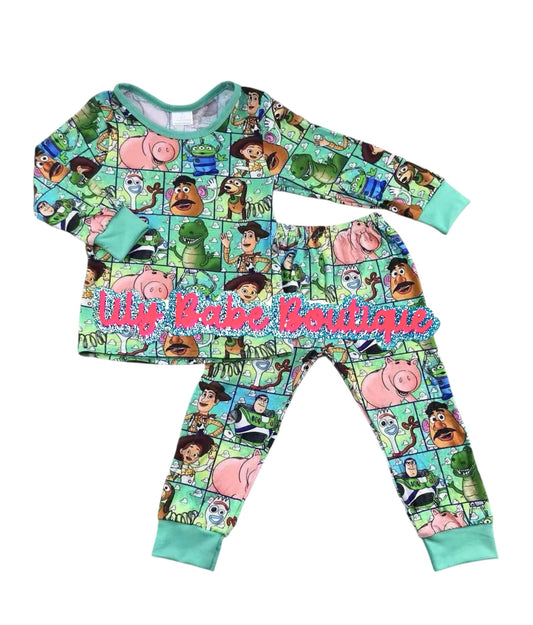 Cowboy Story Bamboo 2 Piece