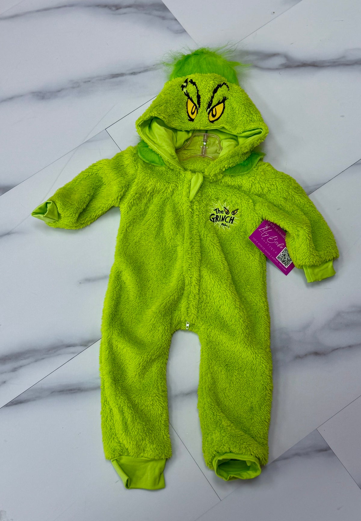 Fuzzy Soft Green Body Suit