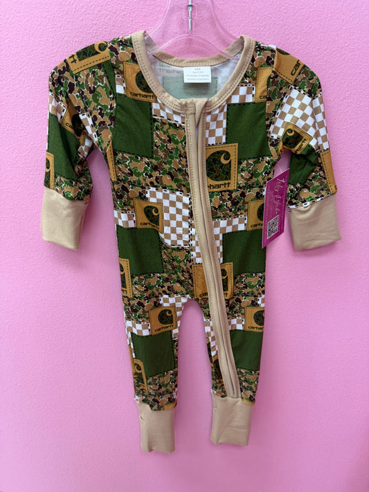 Hunting Camo Bamboo Zippie