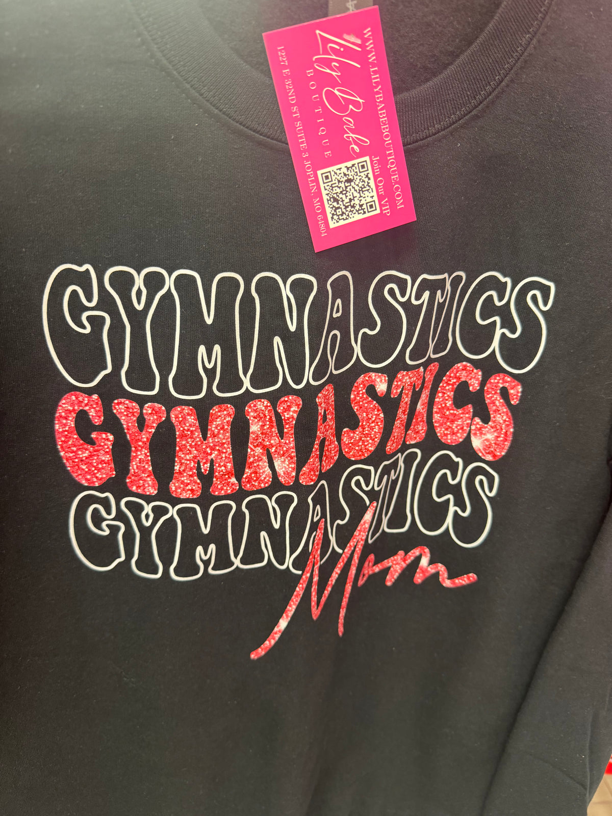 Women’s Gymnastics Mom Sweatshirt