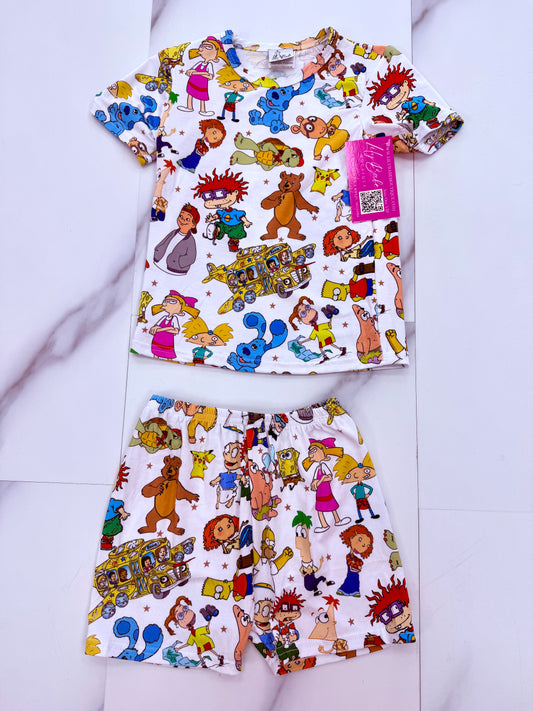 90’s Toons Bamboo 2 Pc