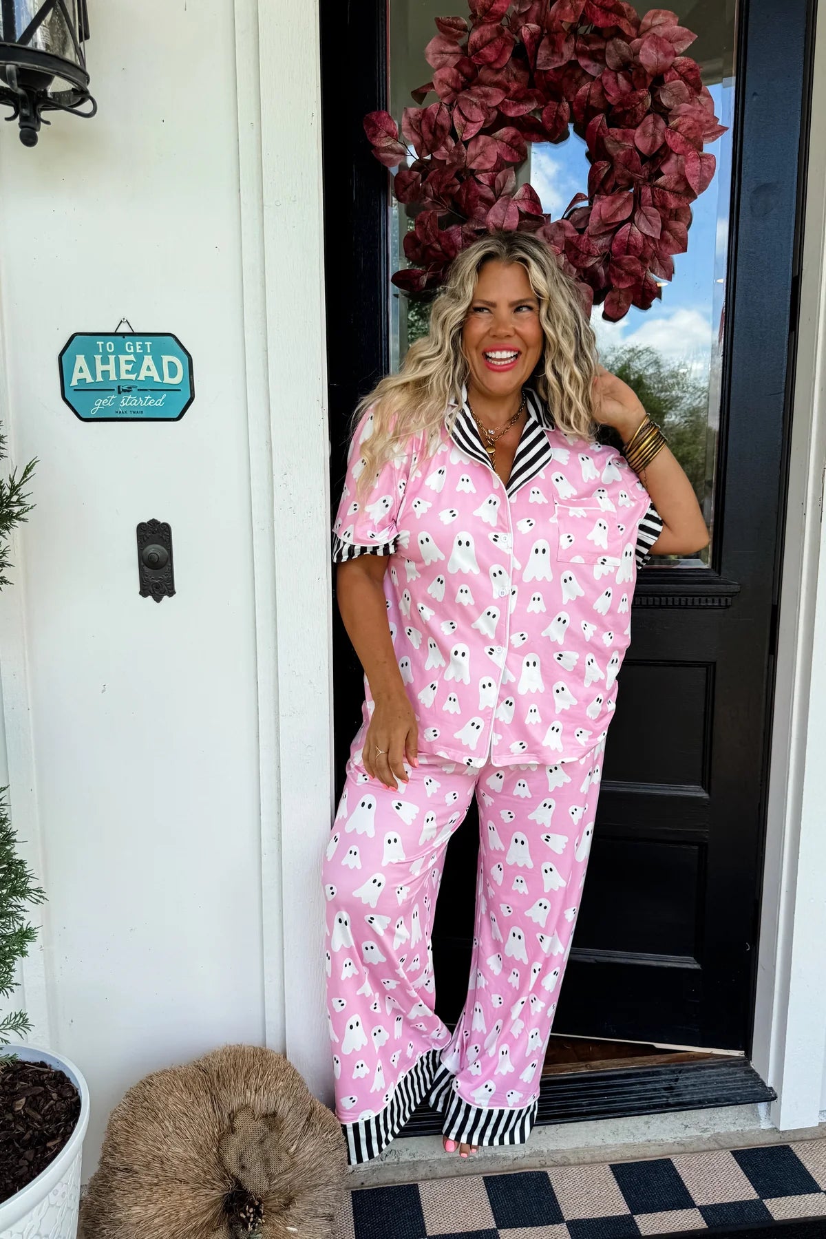 Women’s Blakely Ghost Buttery Soft Jammies