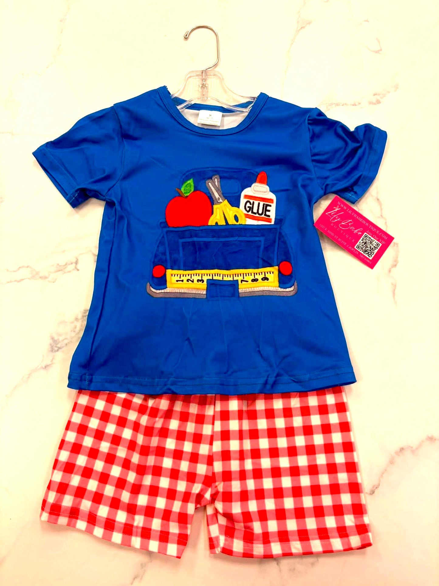 School Supplies Boy 2 PC
