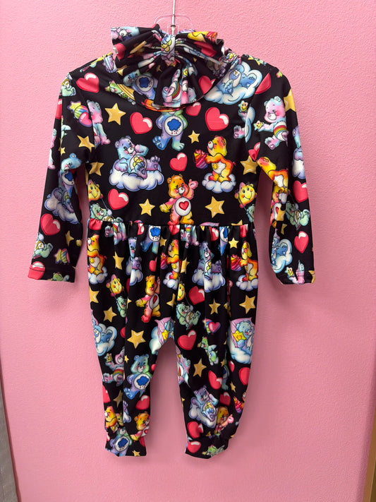 Bear Star Romper & Headwrap