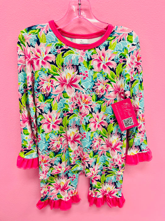 Lily Flower Bamboo 2 Piece