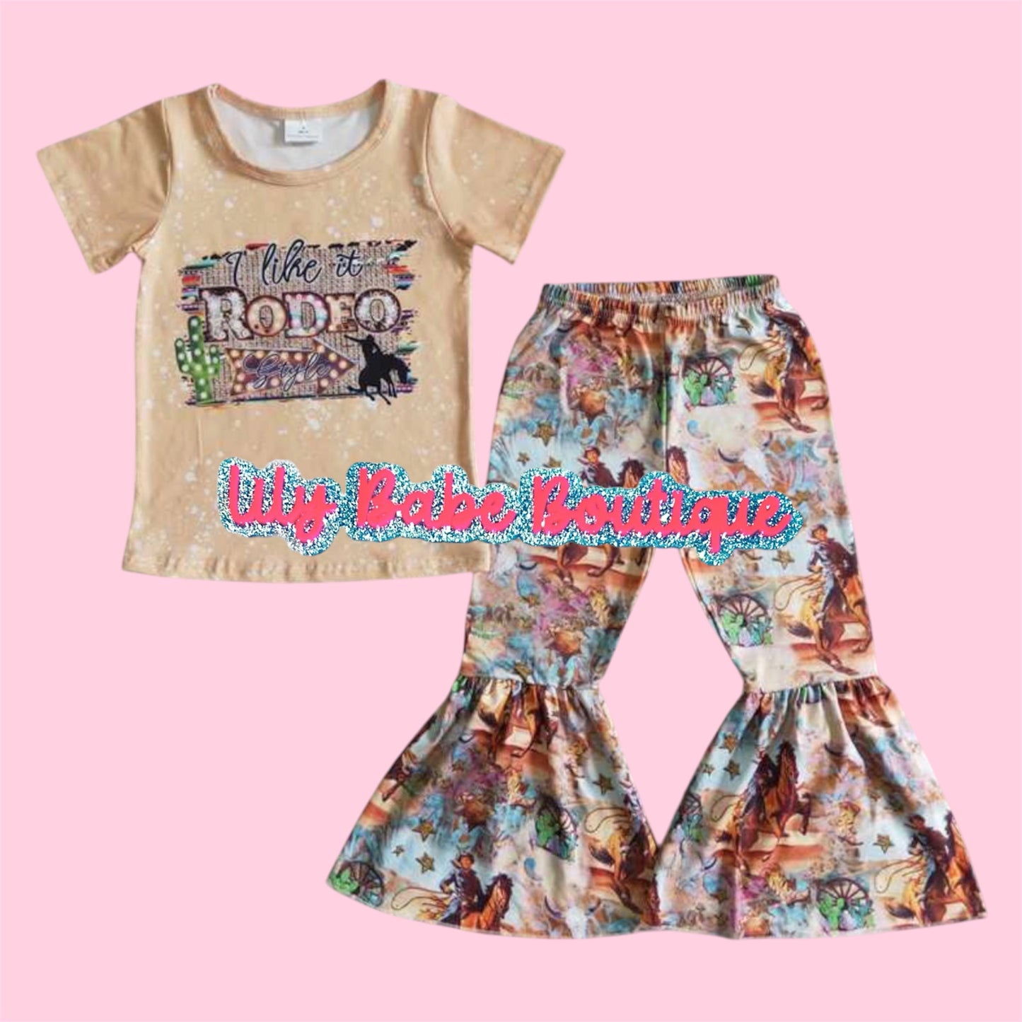 Rodeo In Style 2 Pc Bell Set