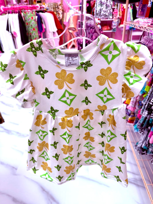 Lucky Clover St Pats Dress