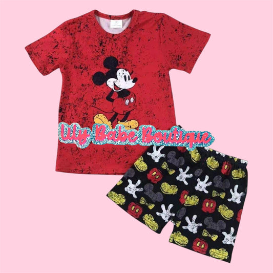 Mister Mouse Red 2 Pc