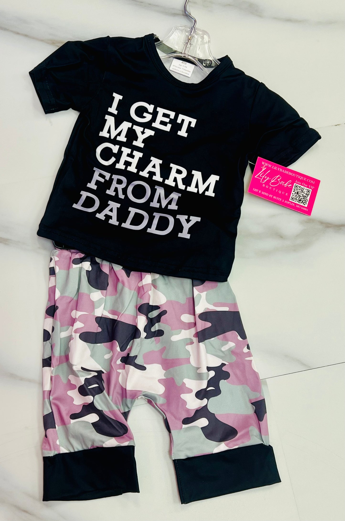 Daddy’s Charm 2 Piece