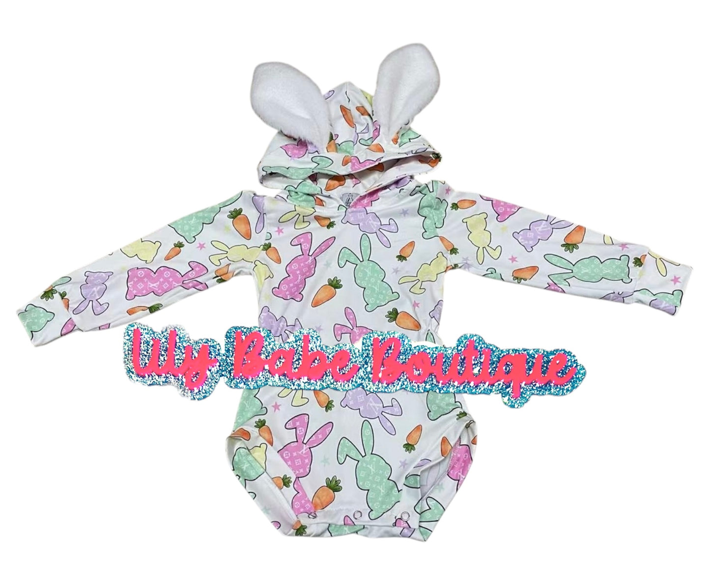 Pastel Bunny Romper