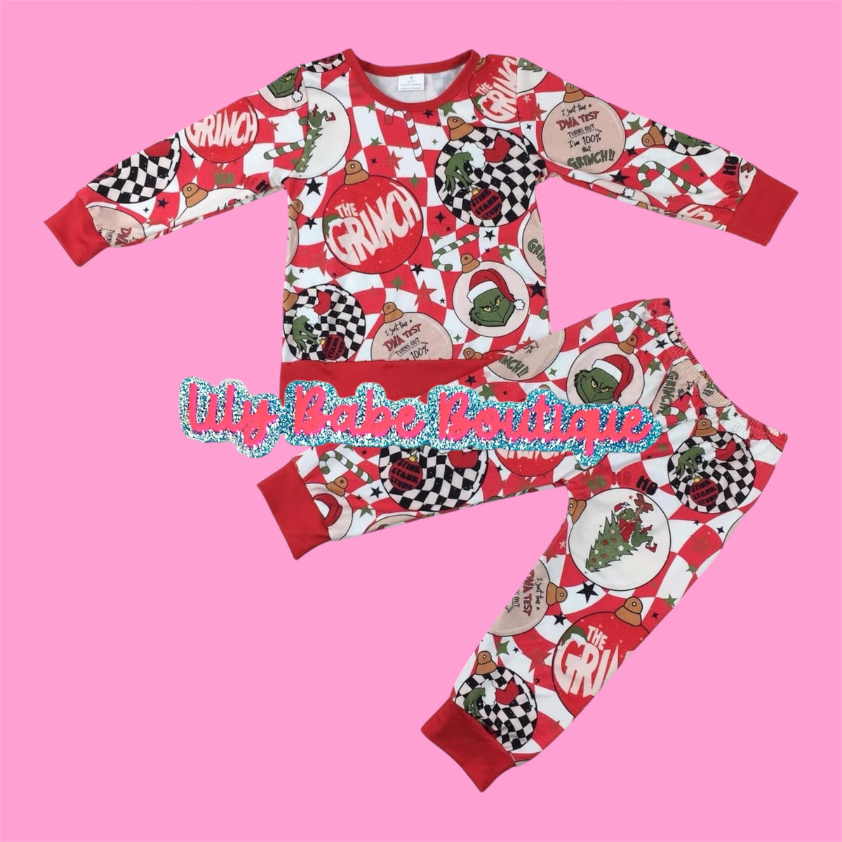 Checkered Stink Guy 2 Piece