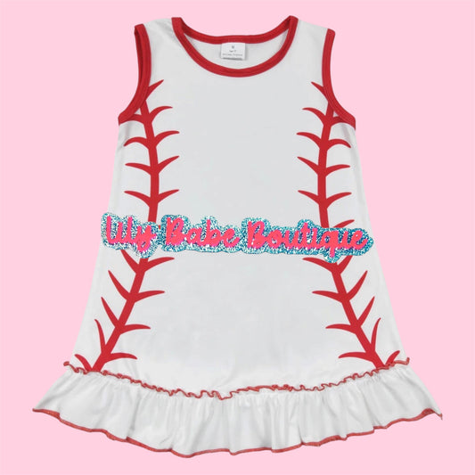 Baseball Laces Dress