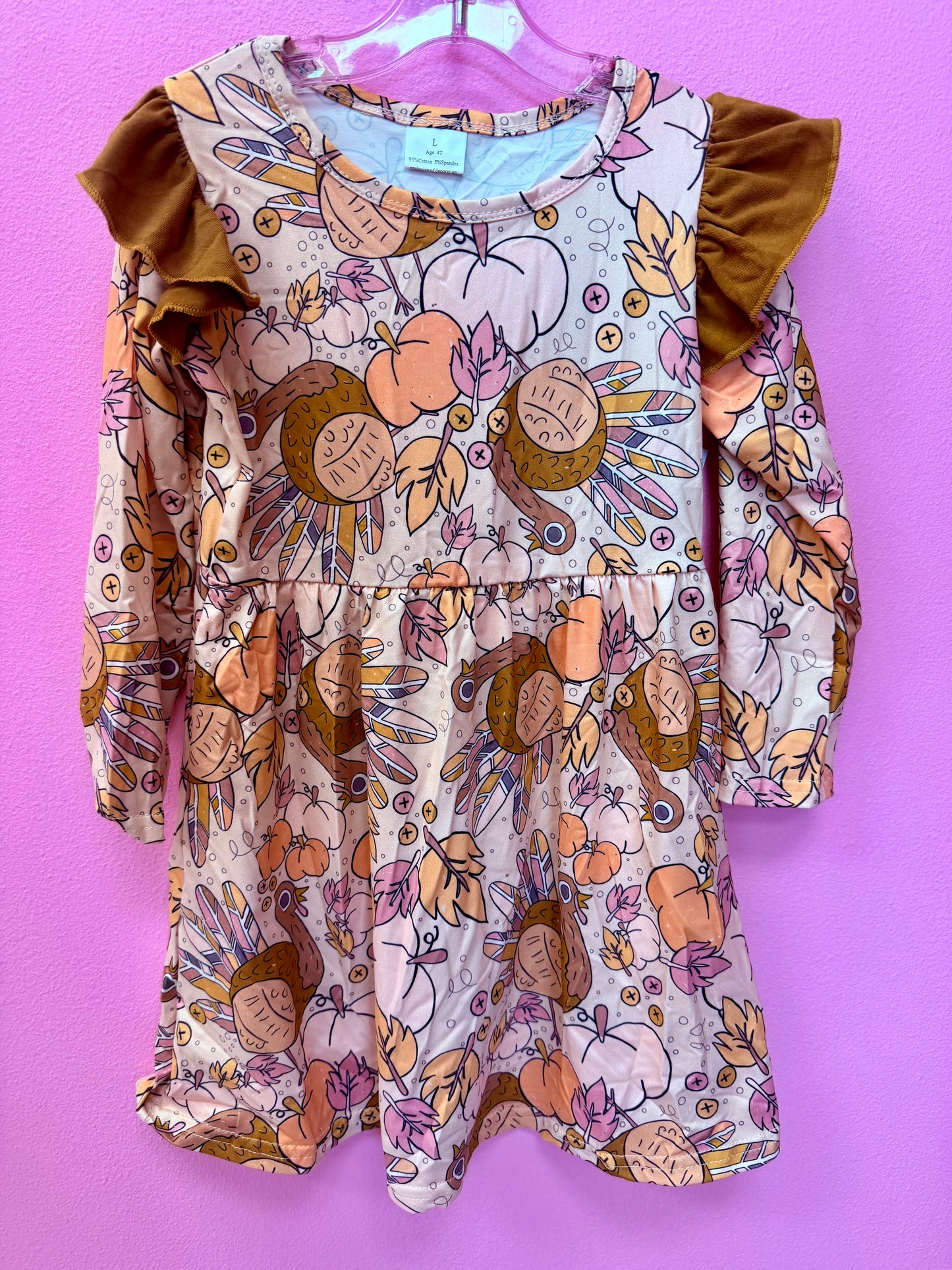Tan Turkey Dress