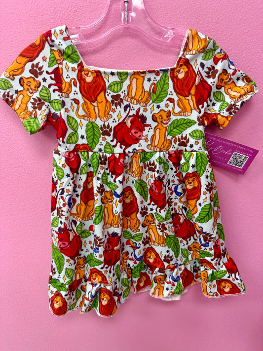 Lion Twirl Dress