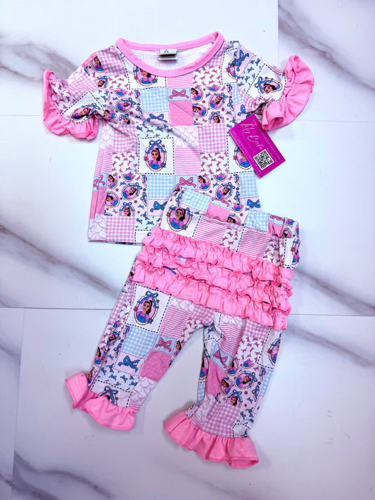 Bows & Ms R 2 Piece Bamboo Set