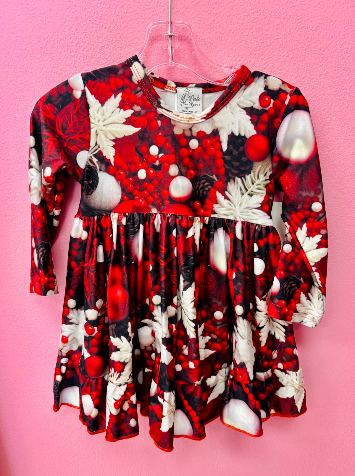 Red Ornamental Dress