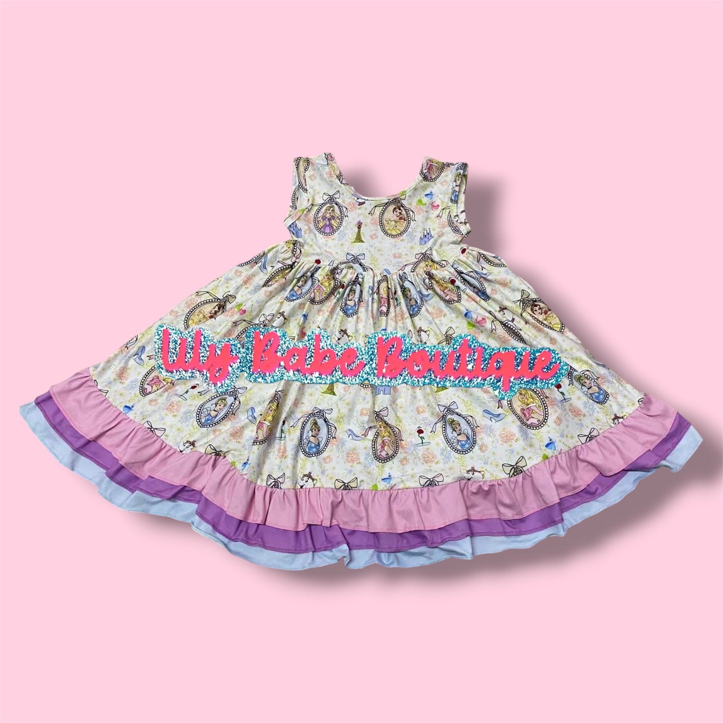 Magical Bows Twirl Dress