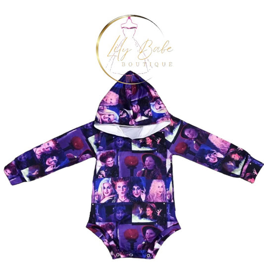 Witches Hooded Onesie