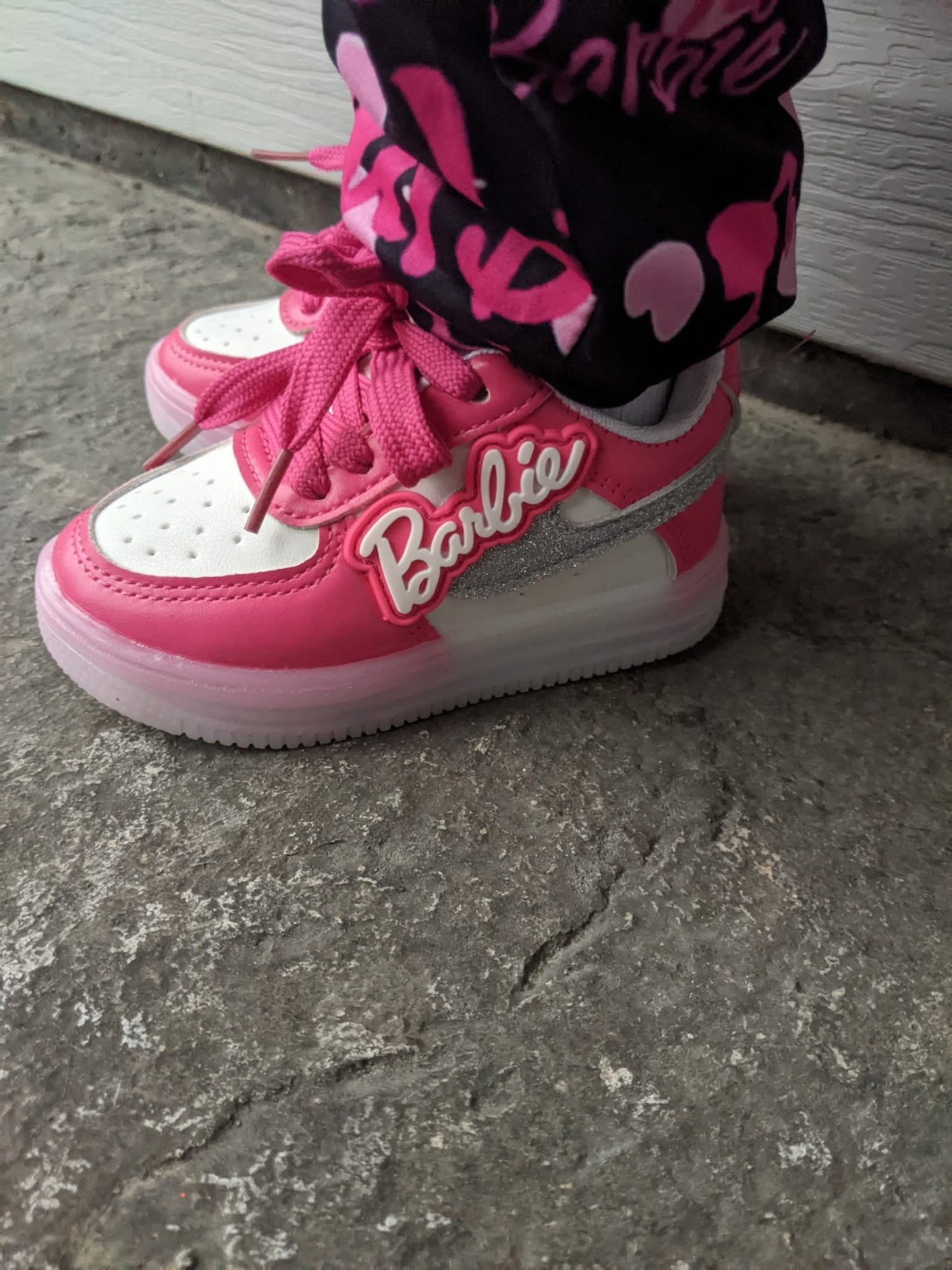 Light Up Barbie Sneakers