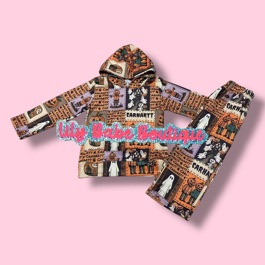 Country Pumpkin 2 PC Set